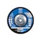 Pferd 7" x 5/8-11 Thd. POLIFAN Flap Disc - A SG STEELOX, Aluminum oxide, 80 Grit, Conical 62272 - alternate 2
